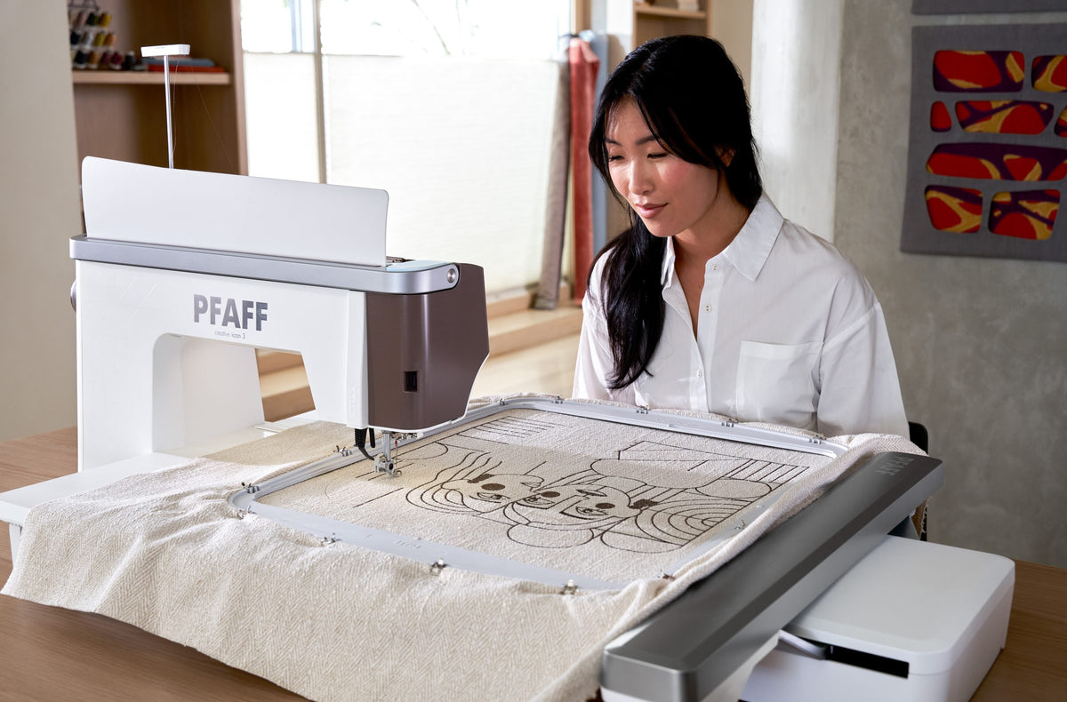 PFAFF creative icon 3 ile proje çalışması